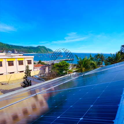 Điện mặt trời lưu trữ Đảo Cù Lao Xanh